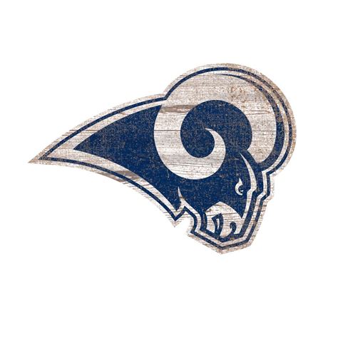 los angeles rams house sign in wood or metal|Rams Wood Sign .